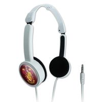 GRAPHICS & MORE Harry Potter Gryffindor Painted Crest Novelty Travel Portable On-Ear Foldable Headphones