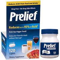 Prelief Acid Reducer Caplets 120 Count Dietary Supplement