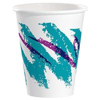 Solo 378JZ-00055 8 oz Jazz SSP Paper Hot Cup (Case of 1000)