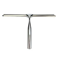 Stainless Steel Shower Window Squeegee Bathroom Mirror Wiper for Glass Cleaning (Without wall holder)