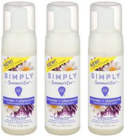 Summer's Eve Simply Gentle Foaming Wash, Lavender and Chamomile, pH Balanced, Free from Harsh Chemicals and Dyes, 5 Fl Oz, Pack of 3