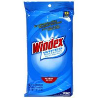 DRACB109264 - Windex Wipes, Streak Free Shine, 25/PK