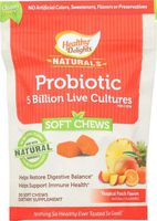 Probiotic Soft Chews 5 Billion CFUs Tropical Punch (30 Soft Gels)