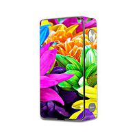 MightySkins Skin Compatible with Laisimo L3 Touch Screen 200W – Colorful Flowers | Protective, Durable, and Unique Vinyl Decal wrap Cover | Easy to Apply, Remove, and Change Styles | Made in The USA