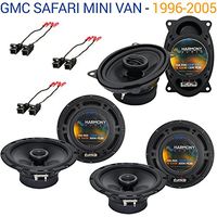 Compatible with GMC Safari Mini Van 1996-2005 OEM Speaker Upgrade Harmony Speakers Package New