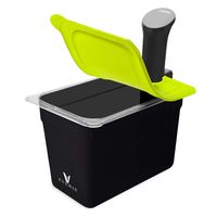 EVERIE Sous Vide Container 7 Quart with Silicone Lid and Sleeve for Anova Nano or new Anova AN500-US00