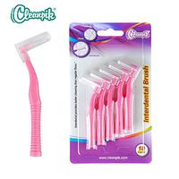 2packs/lot New Arrival interdental Brush 0.6mm Toothbrush Orthodontics Brush Oral Care