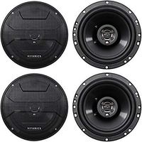 (4) Hifonics ZS653 6.5" 1200 Watt Car Stereo Coaxial Speakers