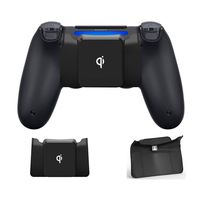 CHINFAI Qi Wireless Charging Receiver for PS4/PS4 Slim/PS4 Pro Controller Wireless Charger Adapter for PS4 DualShock 4 Controller