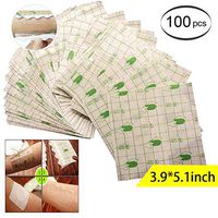 Transparent Stretch Adhesive Bandage Waterproof Bandage Transparent Film Dressing Second Skin Healing Protective Clear Adhesive Bandages Tattoo Supplies Products 3.9*5.1inch