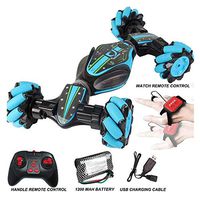 RC Car, Christmas Stunt RC Car Gesture Sensing Twisting Vehicle Drift Car Driving Toy Gifts Remote Control Stunt Car 2.4G Stunt Gesture Twisting Vehicle Off-Road Vehicle Rc Drift Car