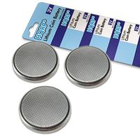 HQRP 3-Pack CR2025 Lithium Battery for Tascam RC-10 / RC10 Wired Remote Plus Coaster