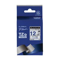 Brother Cloth Tape Tze Tape(blue / White) 12mm Tze-fa3