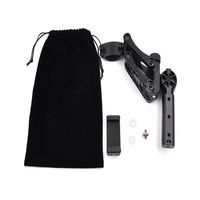 QUICATCH for DJI Osmo Pocket Handheld Gimbal Accessories 4 axis Handheld Stabilizer Gimbal and Smartphone Clip Mobile Phone Holder with Storage Bag