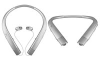 LG TONE INFINIM HBS-920 Wireless Stereo Headset - Silver