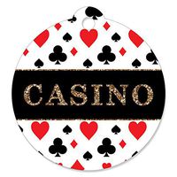 Las Vegas - Casino Party Favor Gift Tags (Set of 20)