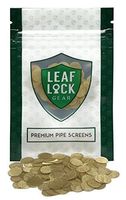 Leaf Lock Gear Premium Brass Tobacco Pipe Screen Filters - 3/8" (0.375) (250)