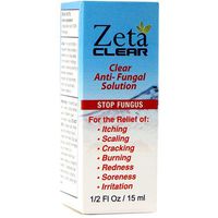 ZetaClear Nail Fungus Topical Treatment Solution - Remove Toenail Fungus, Nail Fungus Relief & Easy to Use, Promote Healthy Clear Appearing Nails - 3 Pack (3 Month Supply)