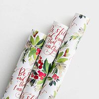 Dayspring Be Still - Premium Christmas Wrapping Paper - Set of 3