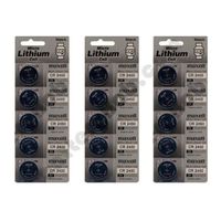 MAXELL CR2450 - 3 Packs of 5 Batteries + Two Free CR2450. 3 Volt Lithium. USA