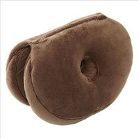 Memory Cotton Cushion Hip Posture Cushion Comfort Soft Bottom Office Car Fold Easy To Clean Non-Slip Cushion , Brown