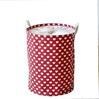 Licini Love Storage Bin Basket Cleaning Bag Bucket Household Home Case Small for Homeuse Bag Case Kep Bathroom