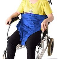 Wheelchair Safety Non-Slip Seat Belt, Wheelchair Safety Harness, Adjustable Wheelchair Safety Belt Soft Cushion Belt, Padded Medical Restraints Straps Patients Cares Waist Lap Strap for Elderly