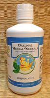 Original Herbal Minerals (32 oz Bottle) - Liquid Multivitamin, Calcium, Trace Minerals, and More.
