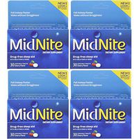 MidNite Herbal Sleep Supplement Chewable Tablets 30.0 ea. (Quantity of 4)