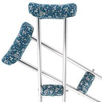 TOMMHANES AMISGUOER Crutch Pads Underarm Crutches Pads Crutch Hand Grip Covers Crutch Pads Washable OneSize (2 Armpit, 2 Hand Cushion) (CP11Y)