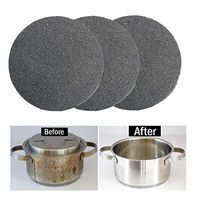 Stainless steel Cleaner For kitchen Cookwere Burnning pot Cleanser and Polish set of 3