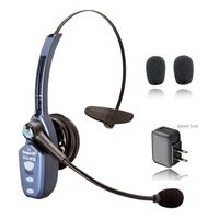 VXi BlueParrott B250-XTS Headset Bundle with Extra Cushions and Wall Charger Compatible with Zebra Terminal WT41N0, TC8000, TC7x, TC55, MC9500, VC70N0