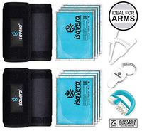 Isavera Arm Fat Freezing System - Arm Fat Freezer and Shaper Wraps for Flabby Arms – Weight Loss Trainer Slimmer Sleeve – Fat Reducing Bands