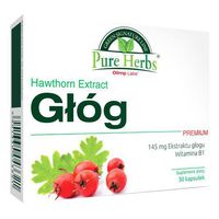 OLIMP LABS Hawthorn Premium - 30 Capsules - 154 MG of Hawthorn Berries Extract in 1 Capsule!