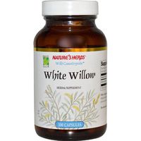 White Willow Bark Nature's Herbs 100 Caps