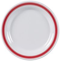 Yanco HS-109 Houston Round Plate, 9" Diameter, Melamine, Pack of 24