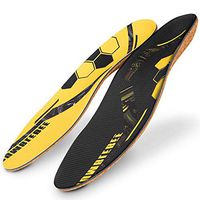 Cork Shoe Insoles Shock-Absorbing Arch Support Sole Replacement Insert Absorb Sweat for Men and Women