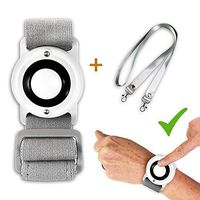 KSEFENCE 2020 - Big Button One Finger Press Emergency Alarm, Wrist Personal Alarm for Elderly Women, Gift for Family (White)