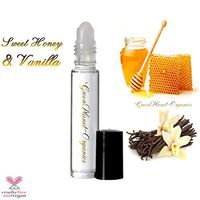 Set of 2: Honey Vanilla Perfume Oils (Sweet notes of pure Honey & soothing Vanilla) .33oz x2 Roll-Ons