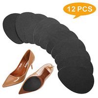 Featoop 12PCS Upgrade Self-Adhesive Anti-Slip Stick Pad for Shoes Bottom, Premium Rubber Non-Skid Sole Protector, Used for Non-Slip Noise Reduction