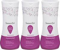 Summer's Eve Cleansing Wash | Simply Sensitive | 15 Ounce | Pack of 3 | pH-Balanced | Dermatologist and Gynecologist Tested