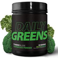 Daily Greens Organic Superfood Powder Supplement | 15 Organic Plant-Based Fruits and Vegetables in One Scoop | All Critical Vitamins, Minerals and Antioxidants for Peak Energy and Performance