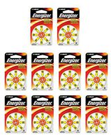 (80-Pack) Energizer Size 10 Hearing Aid Batteries EZ Turn Lock Tab