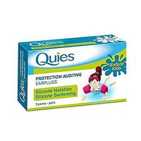 Quies Pair Of Protection Auditive Silicon Earplugs - Pack Of 3
