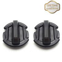 2 Pcs Floor Drain Plug Twist Trap Seal Compatible for 2014-2019 Polaris RZR 1000 900 XP Turbo General - KIWI MASTER