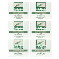 Tea Tree Suppository Tea Tree Therapy (6-Pack of 6)