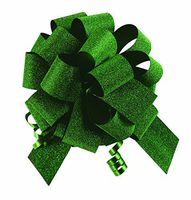 Nicky Bigs Novelties 10 Pack 5" No Mess Diamond Glitter Pull Bows Pew Wedding Wrap