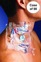 7" x 7" AquaGuard PICC Line Cover Moisture Barrier (Case of 14)