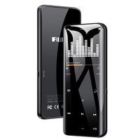 MP3 Player, 8GB MP3 Player with Bluetooth 4.1, Portable HiFi Lossless Sound MP3 Music Player and FM Radio Recorder e-Book 1.8-inch Screen, Maximum Support 128GB