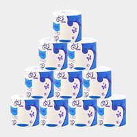 3 Ply White Toilet Tissue,1/5/10 Rolls Toilet Paper,Standard Roll Paper for Toilet,Towels,Home,Kitchen (10)
